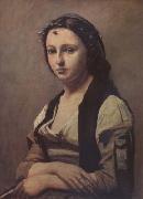 Jean Baptiste Camille  Corot La femme a la perle (mk11) Germany oil painting artist